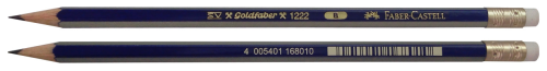 OŁÓWEK GOLD FABER 1222/B Z GUMKĄ FABER-CASTELL