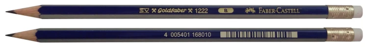 OŁÓWEK GOLD FABER 1222/B Z GUMKĄ FABER-CASTELL