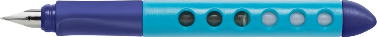 PIÓRO WIECZNE SCRIBOLINO DLA LEWORĘCZNYCH NIEBIESKIE W ETUI FABER-CASTELL