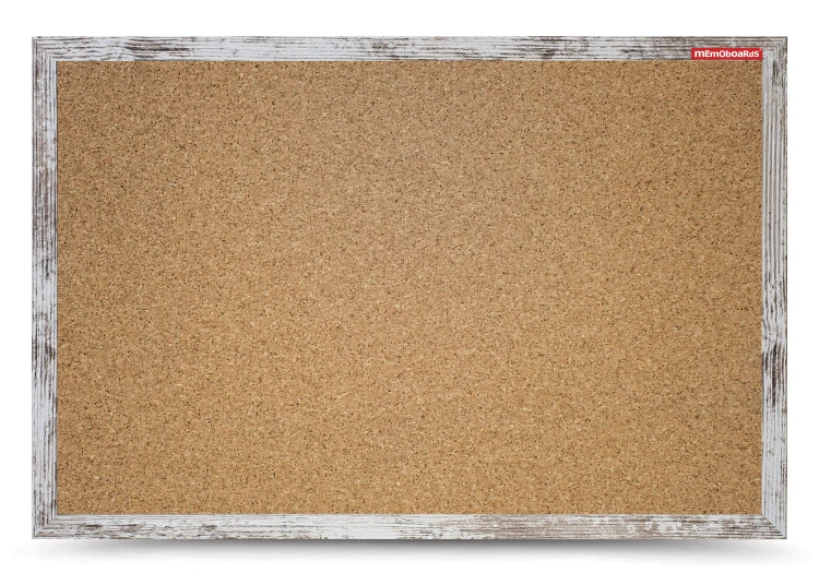 TABLICA KORKOWA 60x40 cm W RAMIE DEKORACYJNEJ OBRAZOWEJ RUSTYKALNEJ