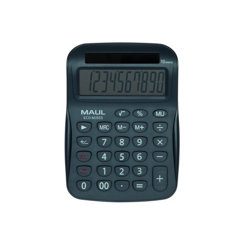 KALKULATOR BIURKOWY ECO MJ 555,10-POZYCYJNY, SZARY MAUL