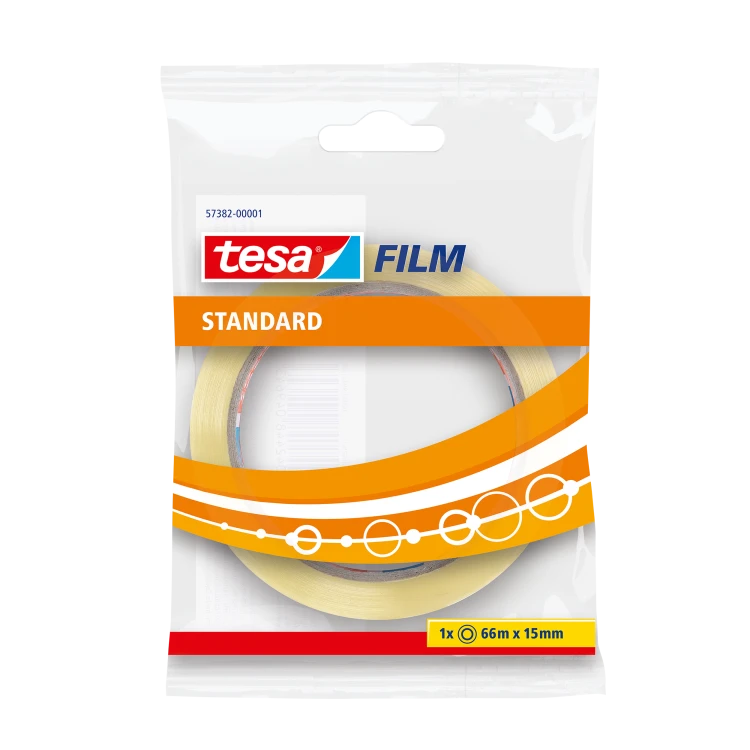 TAŚMA BIUROWA TESAFILM STANDARD 66M X 15MM