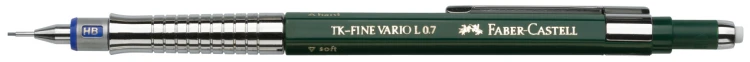 OŁÓWEK AUTOMATYCZNY TK-FINE VARIO L 0,7MM W PLASTIKOWYM ETUI FABER-CASTELL