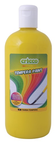 FARBA TEMPERA CRICCO 500ML ŻÓŁTA