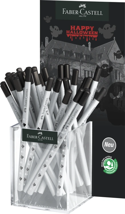 OŁÓWEK EDYCJA HALLOWEEN  DISPLAY 36 SZT. FABER-CASTELL