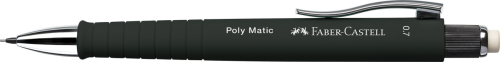OŁÓWEK AUTOMATYCZNY POLY MATIC 0,7MM CZARNY FABER-CASTELL