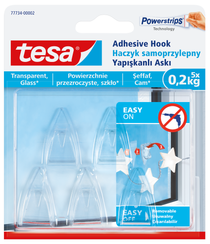 HACZYK DEKORACYJNY TESA 200G PRZEZROCZYSTY