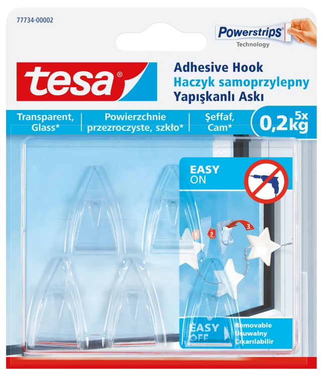 HACZYK DEKORACYJNY TESA 200G PRZEZROCZYSTY