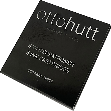 NABOJE DO PIÓRA CZARNE 5 SZT. OTTO HUTT
