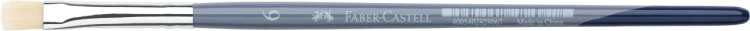 PĘDZELEK CREATIVE STUDIO PŁASKI ROZMIAR 6 FABER-CASTELL