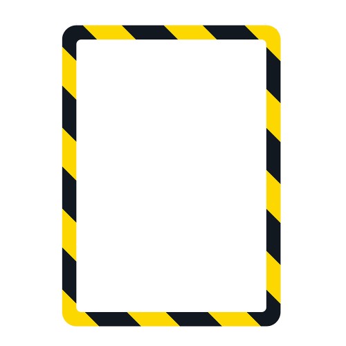 KIESZEŃ MAGNETYCZNA DJOIS x TARIFOLD MAGNETO SAFETY 2 SZT. ŻÓŁTO-CZARNA