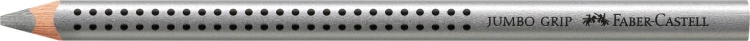 KREDKA JUMBO GRIP 82 SREBRNA FABER-CASTELL