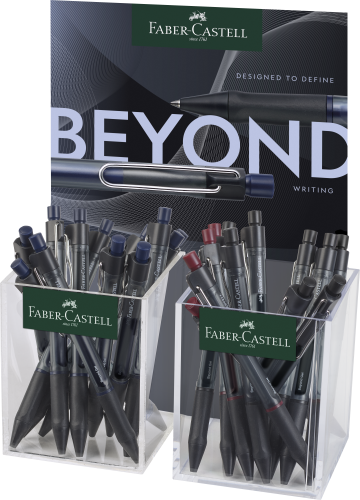 DŁUGOPIS AUTOMATYCZNY ŻELOWY BEYOND 0.7 MM DISPLAY 24 SZT. FABER-CASTELL