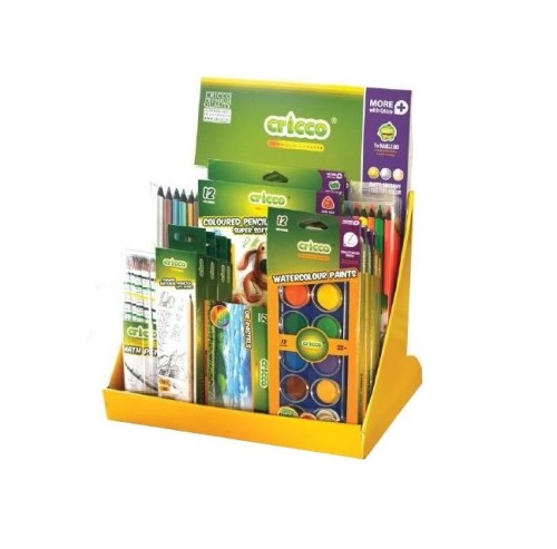 DISPLAY CRICCO NA LADĘ Z WYPOSAŻENIEM 122-ELEMENTY
