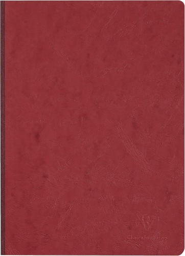 NOTES NOMADDICT (AGE BAG) A4 ZE WZMOCNIONYM GRZBIETEM, W KRATKĘ, 96 KARTEK, CZERWONY CLAIREFONTAINE