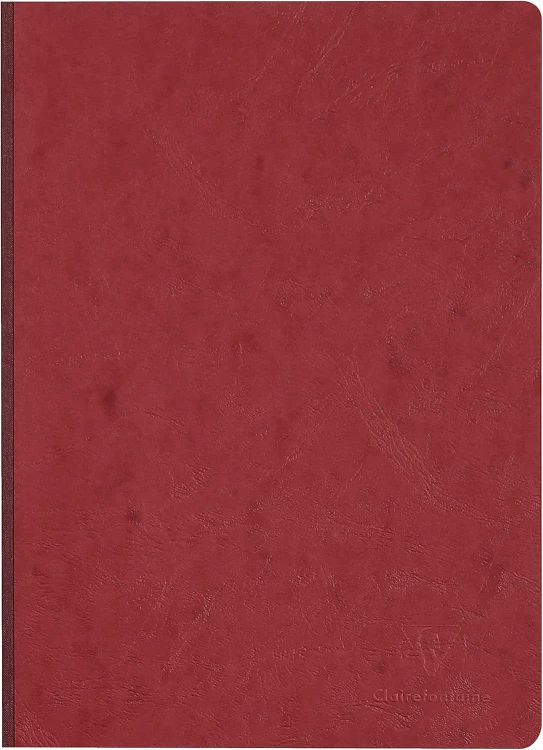 NOTES NOMADDICT (AGE BAG) A4 ZE WZMOCNIONYM GRZBIETEM, W KRATKĘ, 96 KARTEK, CZERWONY CLAIREFONTAINE