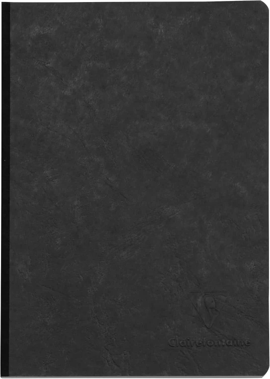 NOTES NOMADDICT (AGE BAG) A5  ZE WZMOCNIONYM GRZBIETEM, W KRATKĘ, 96 KARTEK, CZARNY CLAIREFONTAINE