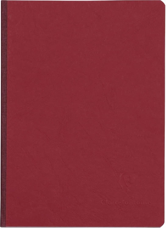 NOTES NOMADDICT (AGE BAG) A5 ZE WZMOCNIONYM GRZBIETEM, W KRATKĘ, 96 KARTEK, CZERWONY CLAIREFONTAINE