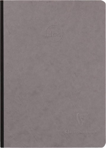 NOTES NOMADDICT (AGE BAG) A5  ZE WZMOCNIONYM GRZBIETEM, W KROPKI, 96 KARTEK, SZARY CLAIREFONTAINE
