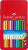 KREDKI GRIP 2001 12 KOL. OPAKOWANIE METALOWE FABER-CASTELL