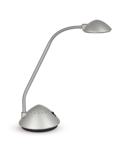 LAMPA BIURKOWA LED MAULarc SREBRNA