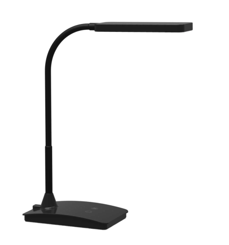 LAMPA BIURKOWA LED MAULpearly, możliwość regulacji światła CZARNA