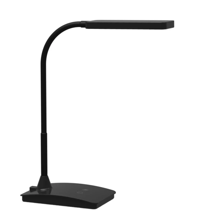 LAMPA BIURKOWA LED MAULpearly, możliwość regulacji światła CZARNA