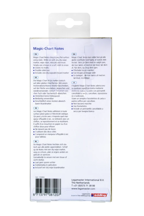 KARTECZKI MAGIC CHART ZIELONE 100 ARK. 10x20cm LEGAMASTER