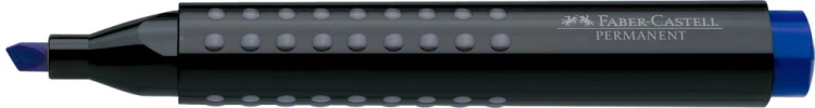 GRIP MARKER PERMANENTNY NIEBIESKI KOŃCÓWKA ŚCIĘTA FABER-CASTELL