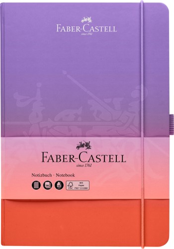 NOTATNIK A5 194K PAPIER 100G TWARDA OPRAWA PUNCHY MELON FABER-CASTELL