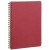 KOŁONOTATNIK NOMADDICT (AGE BAG), 14,8 x21 CM, W LINIE, 50 KARTEK, CZERWONY CLAIREFONTAINE_x000D_