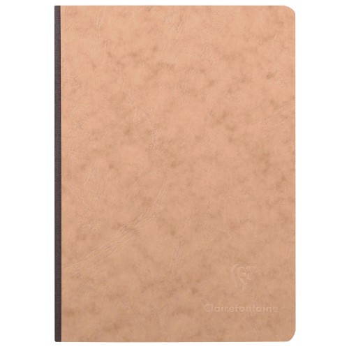 NOTES NOMADDICT (AGE BAG) A5 ZE WZMOCNIONYM GRZBIETEM, W KRATKĘ, 96 KARTEK, BEŻOWY CLAIREFONTAINE