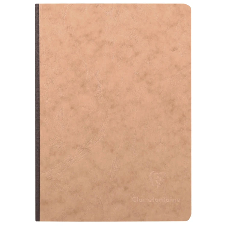 NOTES NOMADDICT (AGE BAG) A5 ZE WZMOCNIONYM GRZBIETEM, W KRATKĘ, 96 KARTEK, BEŻOWY CLAIREFONTAINE