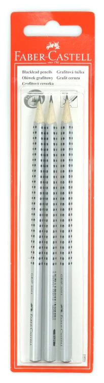 OŁÓWEK GRIP 2001 3 SZT. BLISTER FABER-CASTELL