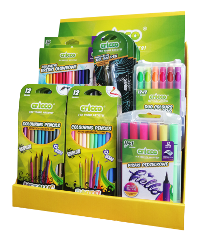 DISPLAY CRICCO NA LADĘ BU-JO 27-ELEMENTÓW WERSJA 2