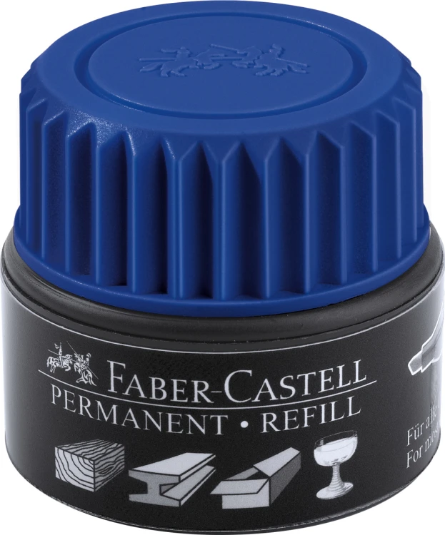 TUSZ DO NAPEŁNIANIA MARKERA PERMANENTNEGO GRIP 1505 NIEBIESKI FABER-CASTELL