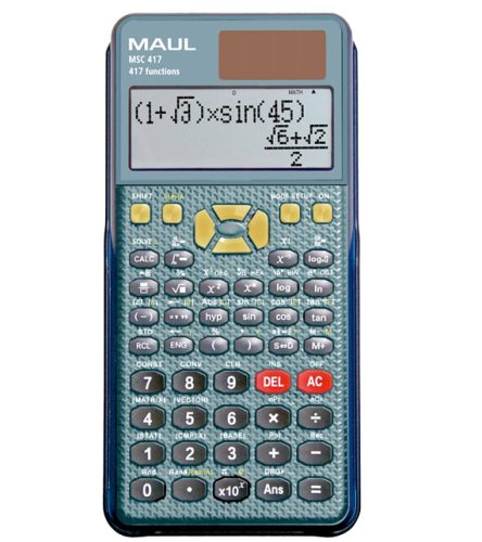 KALKULATOR NAUKOWY  MSC 417, CZARNY