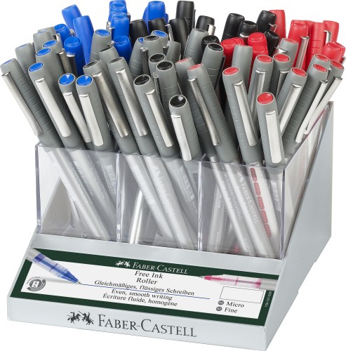 CIENKOPIS KULKOWY FREE INK DSPL.72 SZT. FABER-CASTELL