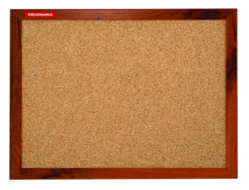 TABLICA KORKOWA 90x65cm W RAMIE MDF DĄB