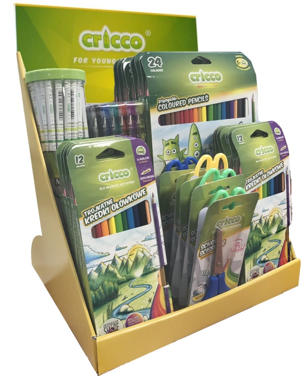 DISPLAY CRICCO 1 NA LADĘ Z WYPOSAŻENIEM