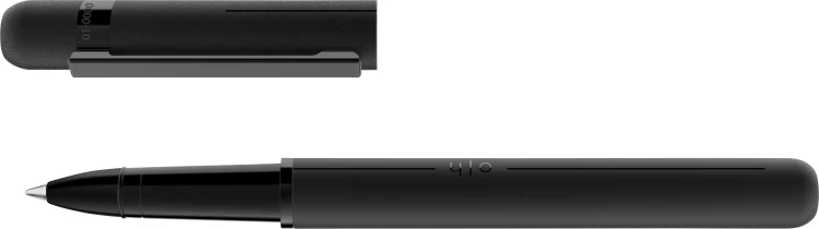 DESIGN 03 PIÓRO KULKOWE CZARNE Z WYKOŃCZENIAMI PDV OTTO HUTT