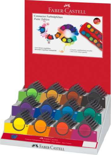 FARBY CONNECTOR DISPLAY KOLORY BASIC FABER-CASTELL
