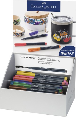 PISAK KREATYWNY DISPLAY 50 SZTUK MIX KOLORÓW FABER-CASTELL