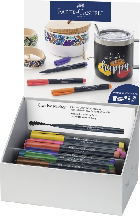 PISAK KREATYWNY DISPLAY 50 SZTUK MIX KOLORÓW FABER-CASTELL