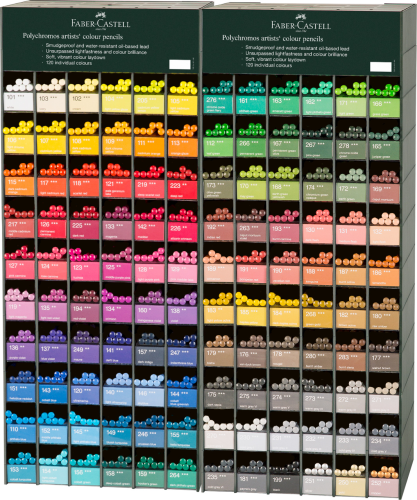 POLYCHROMOS KREDKI DISPLAY 720 SZT. FABER-CASTELL