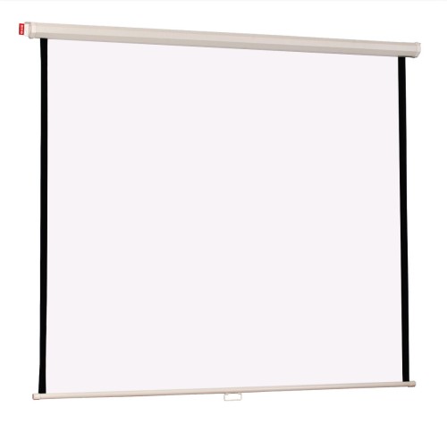 Ekran projekcyjny MEMOBE, manualny sufitowy lub naścienny BASIC, płótno Matt White, 180xh180 cm (1:1)
