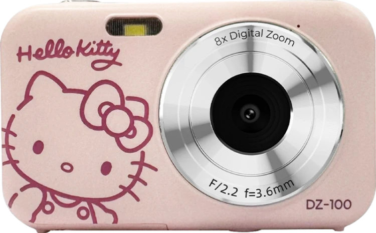 Aparat YASHICA x Hello Kitty Digital Camera DZ-100 (Pink)