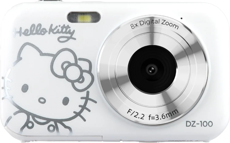 Aparat YASHICA x Hello Kitty Digital Camera DZ-100 (White)