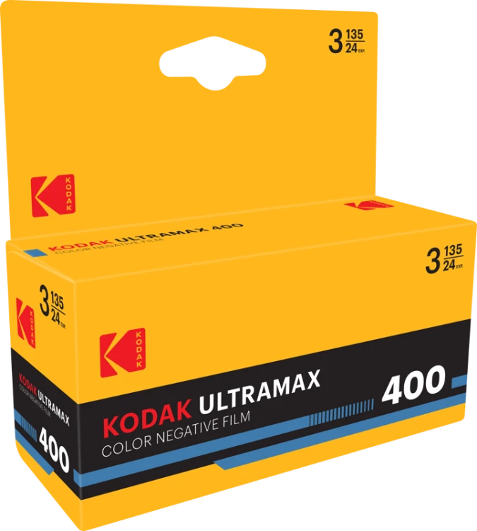 Film Eastman Kodak Ultramax 400 135-24 exp 3-pack Horizontal