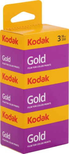 Film Kodak 135 Gold 200-36x3